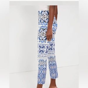 NWT Tuckernuck Majolica Tile Ashford Pants Size XXXL